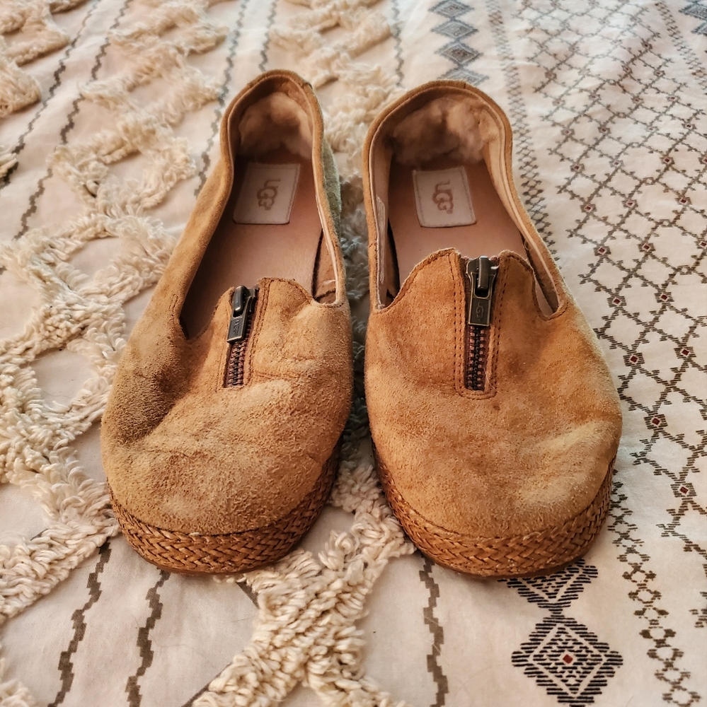 UGG Suede Slip-on Casual Flats